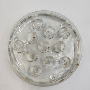 Vintage Clear Glass Floral Frog - Floral Arranging Tool